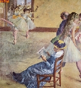 W�hrend des Tanzunterrichts: Madame Cardinal nach Degas